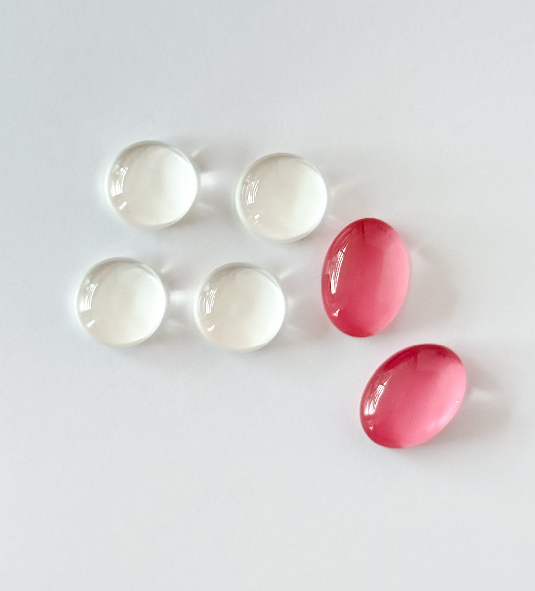 Irredescent Glass Cabochons