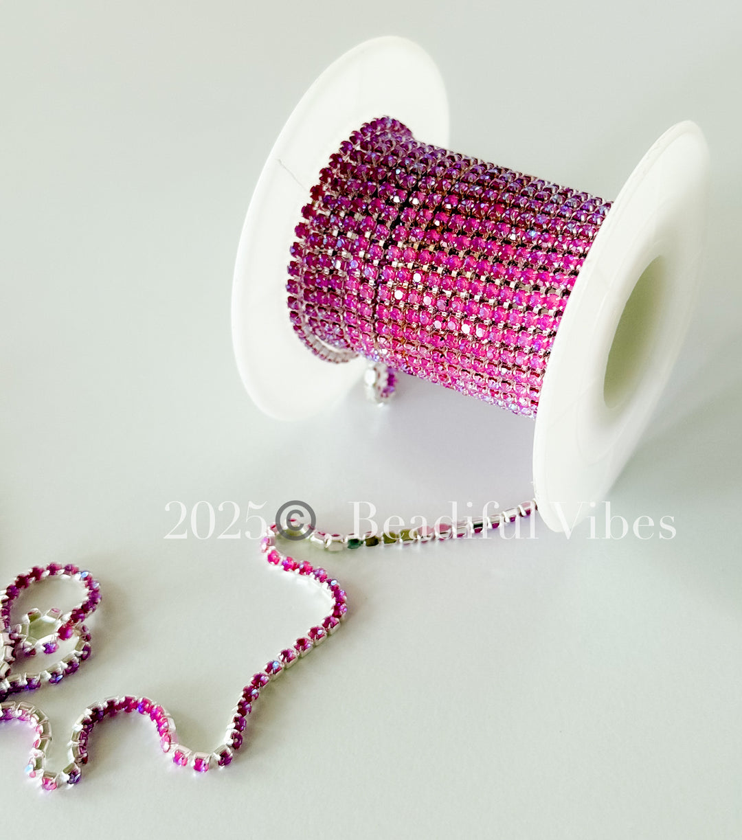 Magenta & Silver