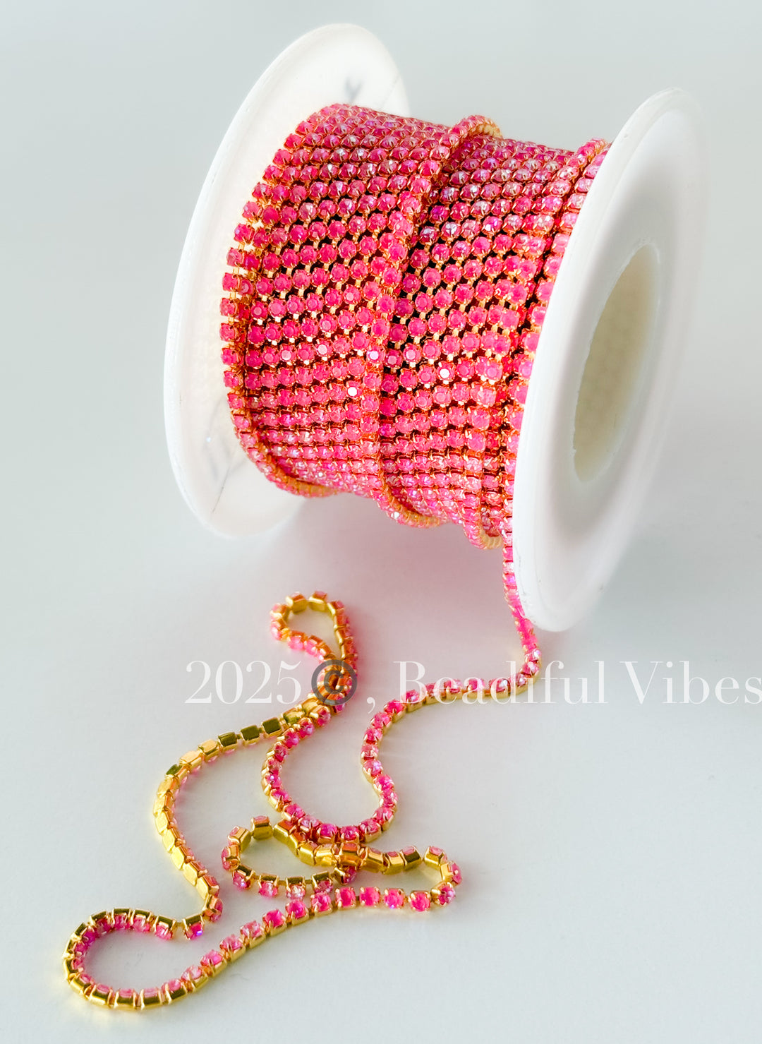 Bright Pink Mocha & Gold