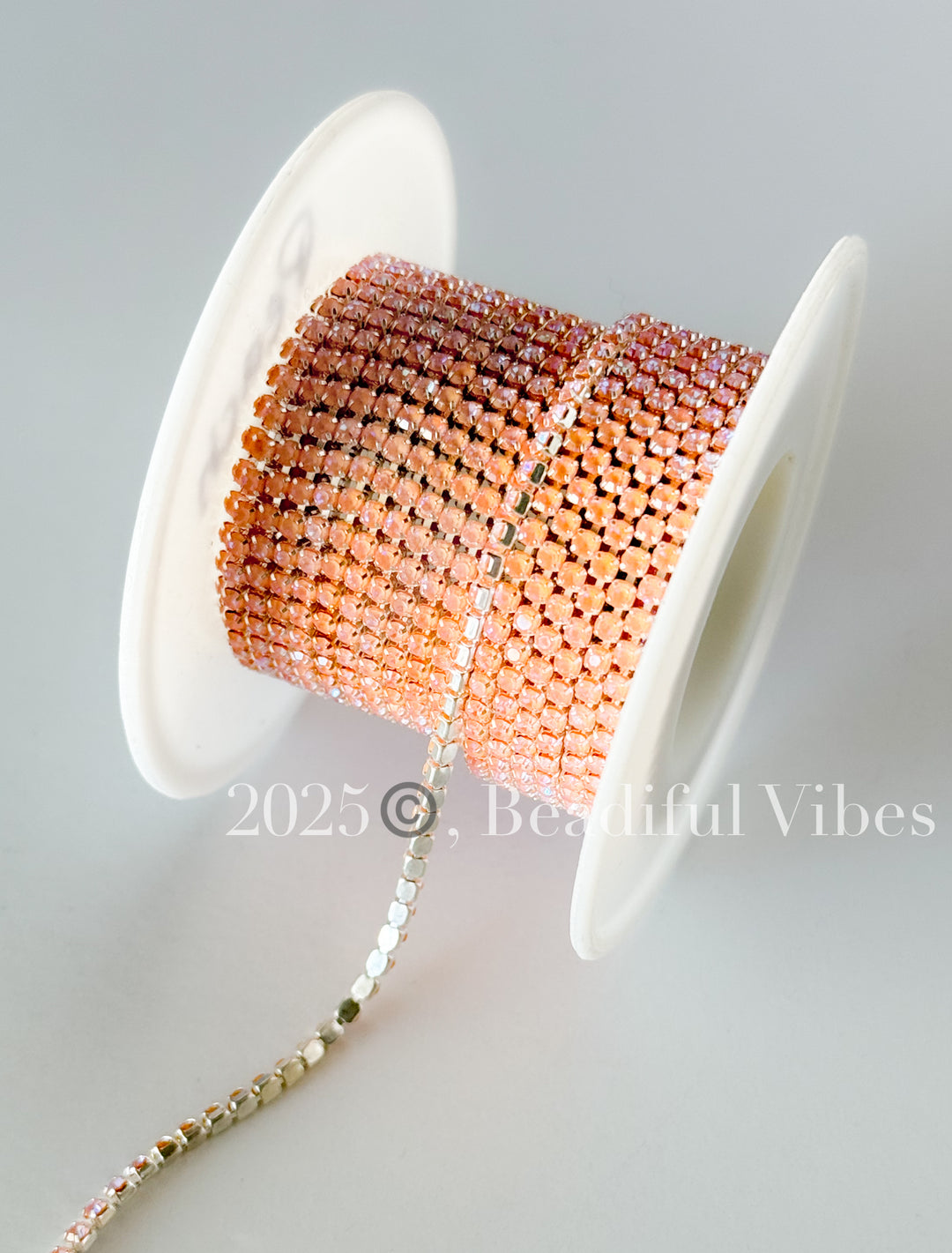 Peach & Silver