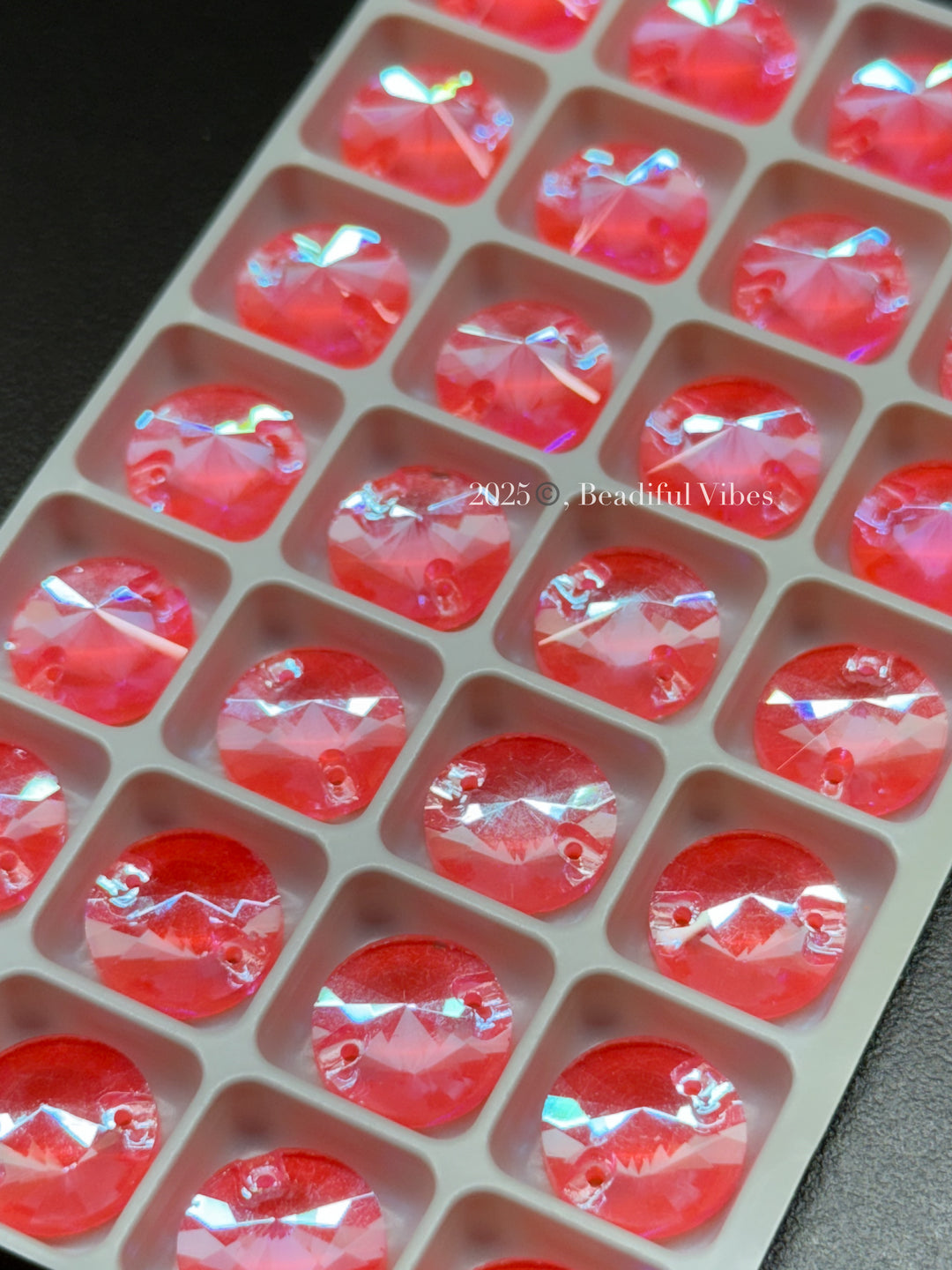 Dark Orange Mocha k9 Glass Crystals