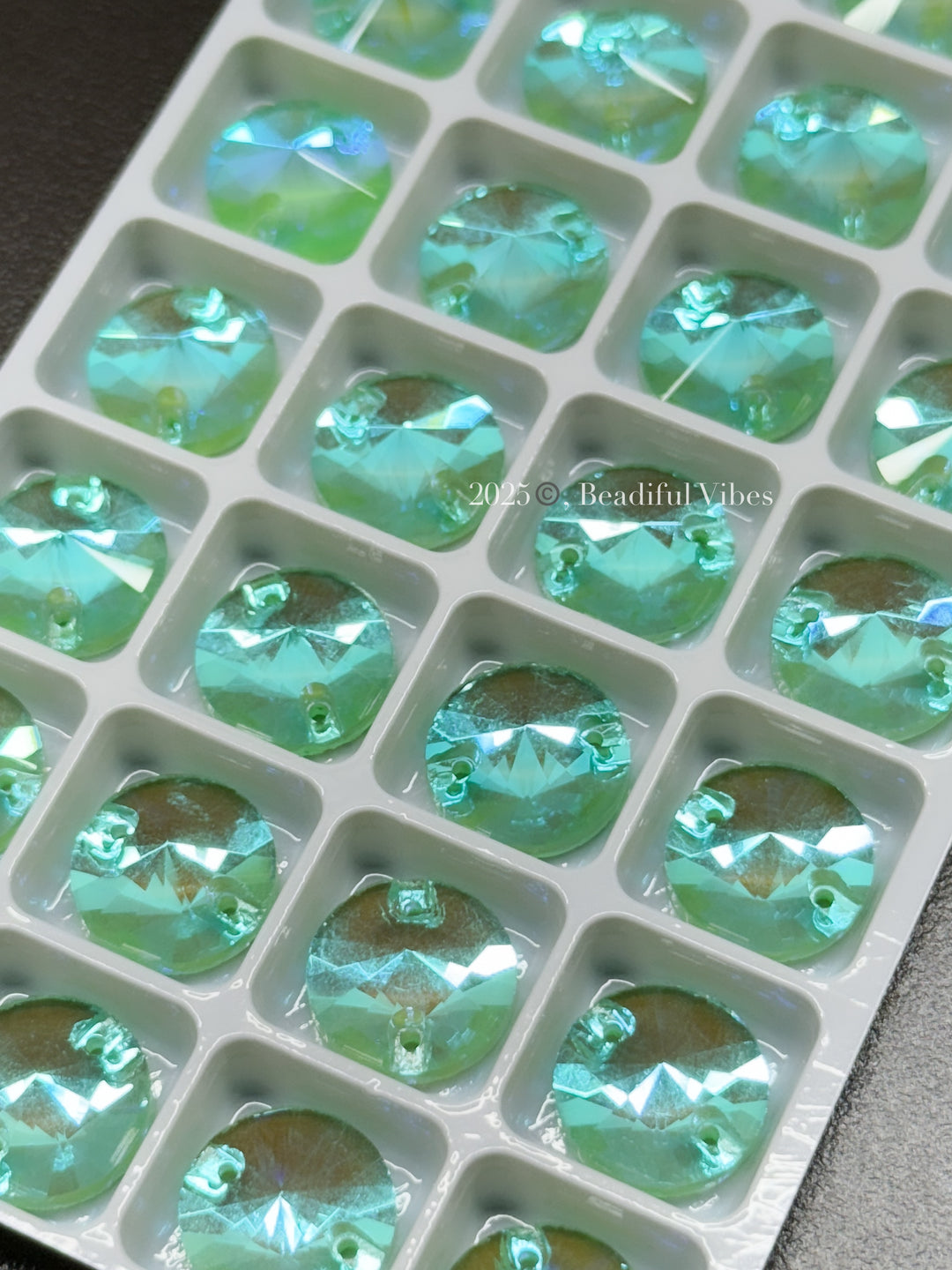 Green Mocha K9 Glass Crystals