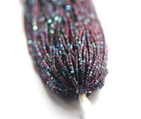 Patina Purple Matt Jet Iridescent SHEEN BEADS