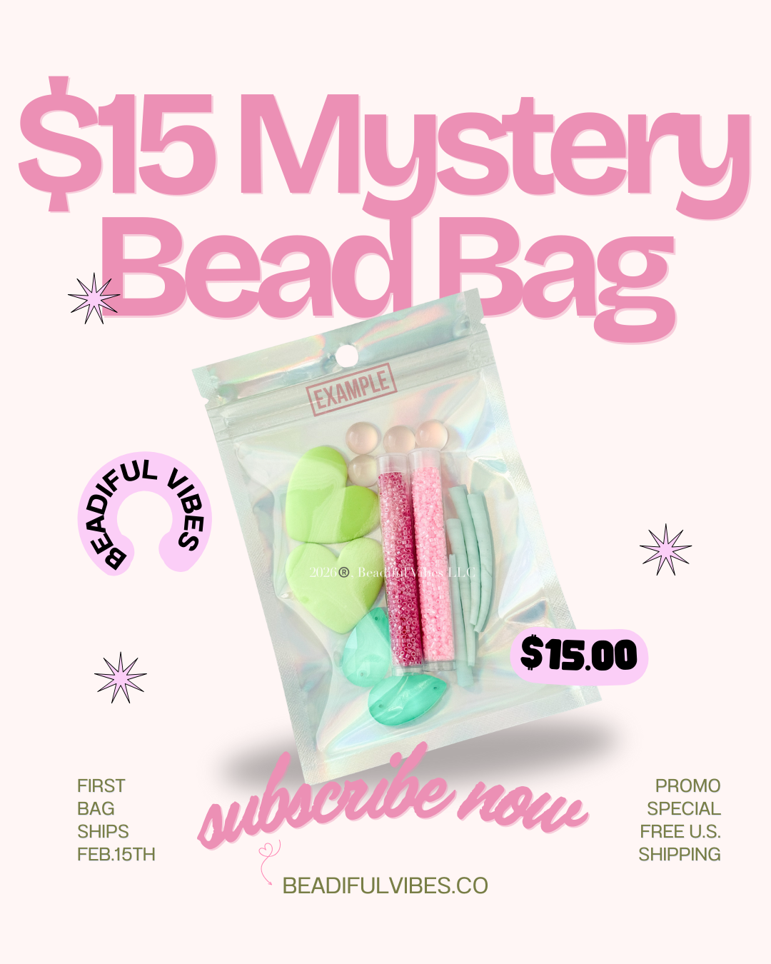 $15 Mystery Bead Bag