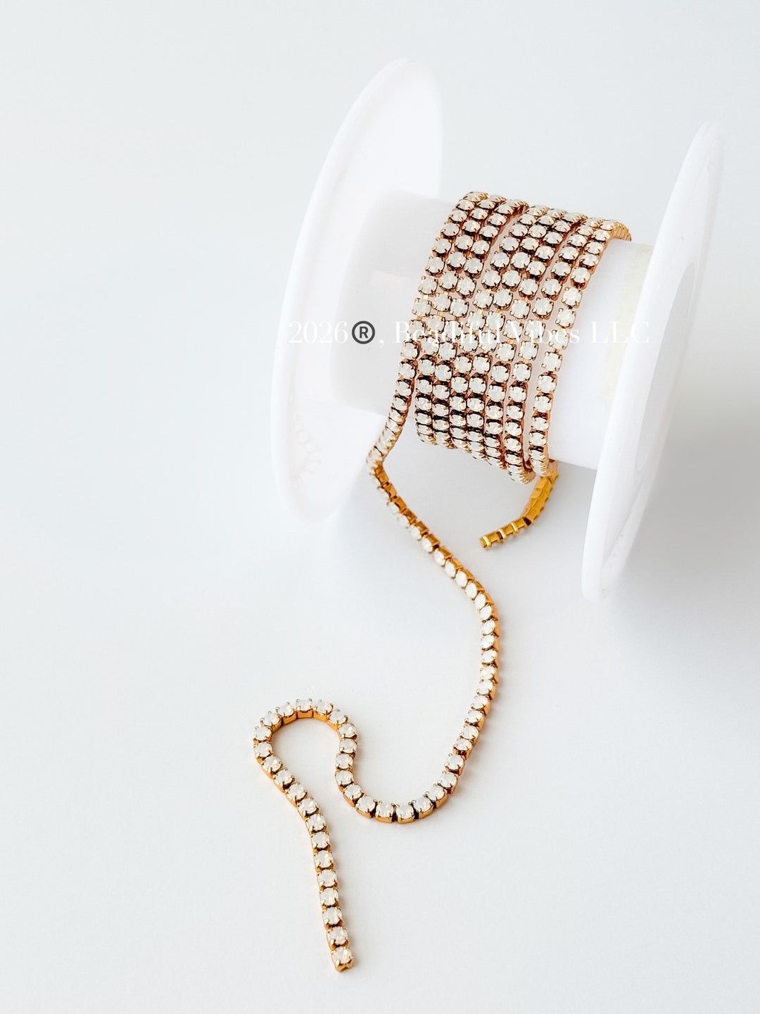 Preciosa® White Opal Tennis Chain