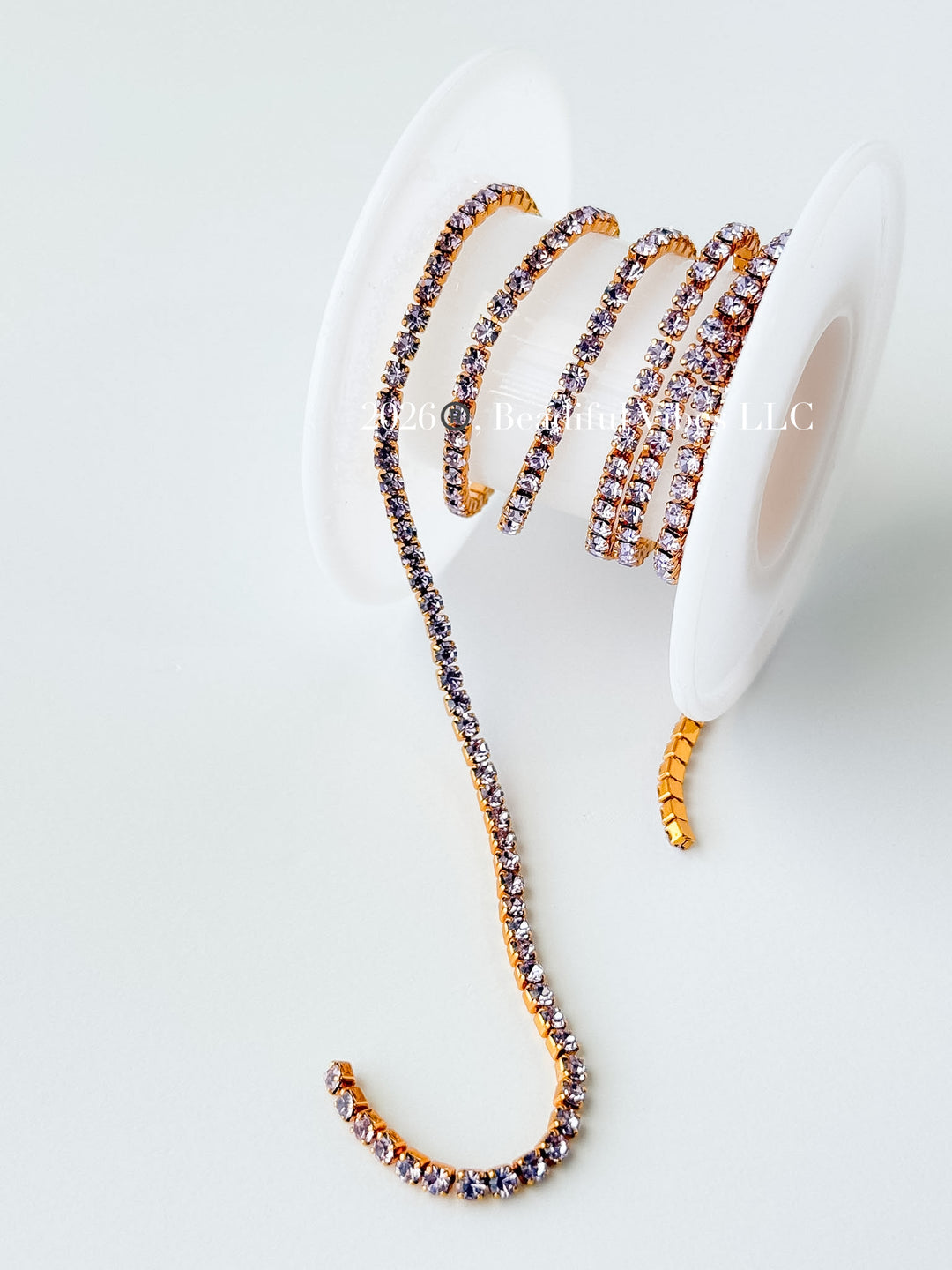 Preciosa® Lavender Tennis Chain