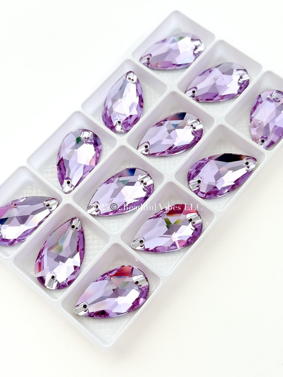 Violet-Pear Shape 17*28mm