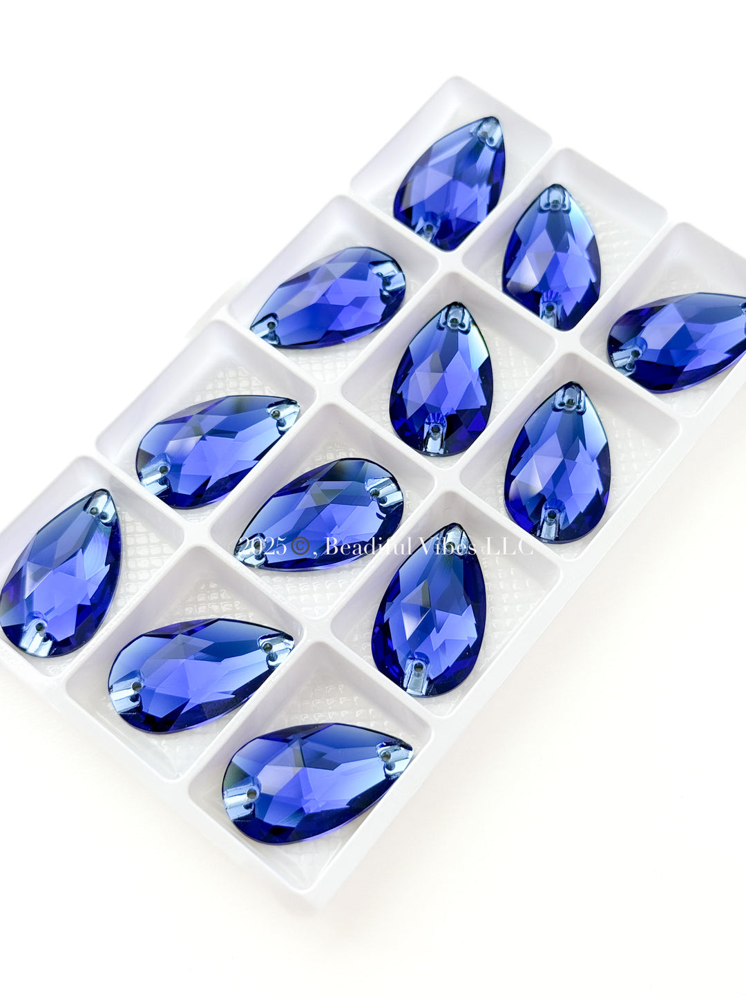 Sapphire-K9 28*17mm Pear Shape