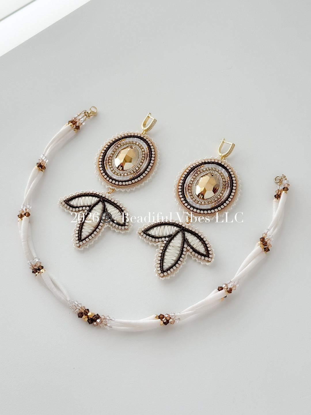 Sunlit-Earrings & Necklace Set