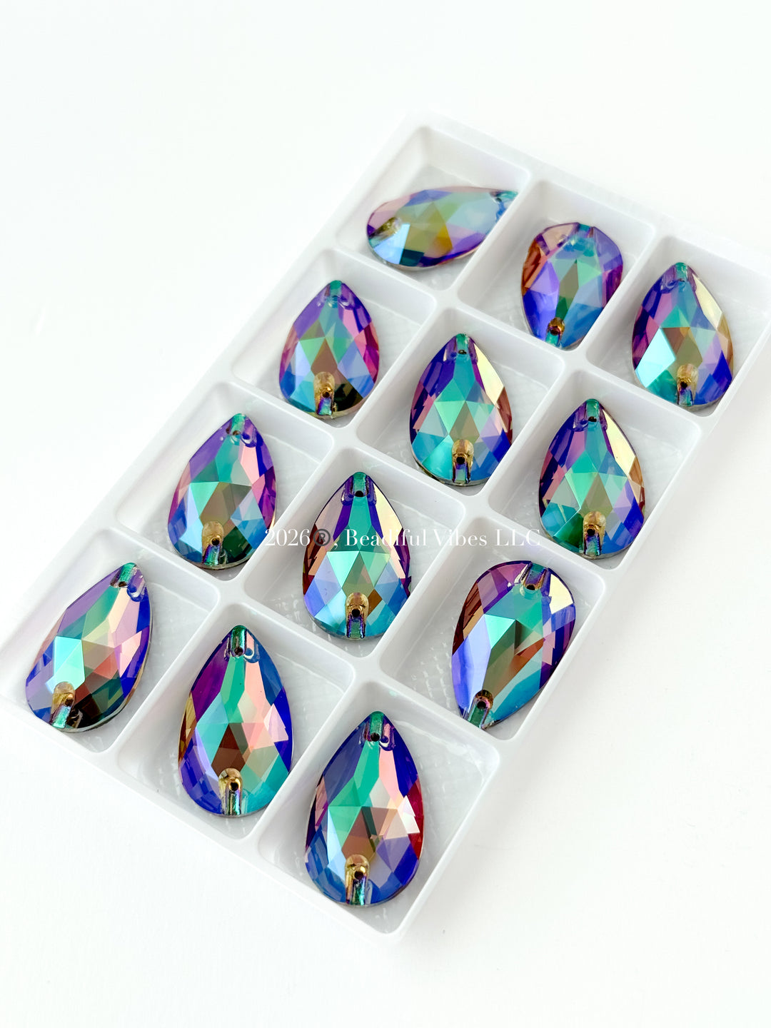 Paradise Shine-K9 17*28mm Pear Shape