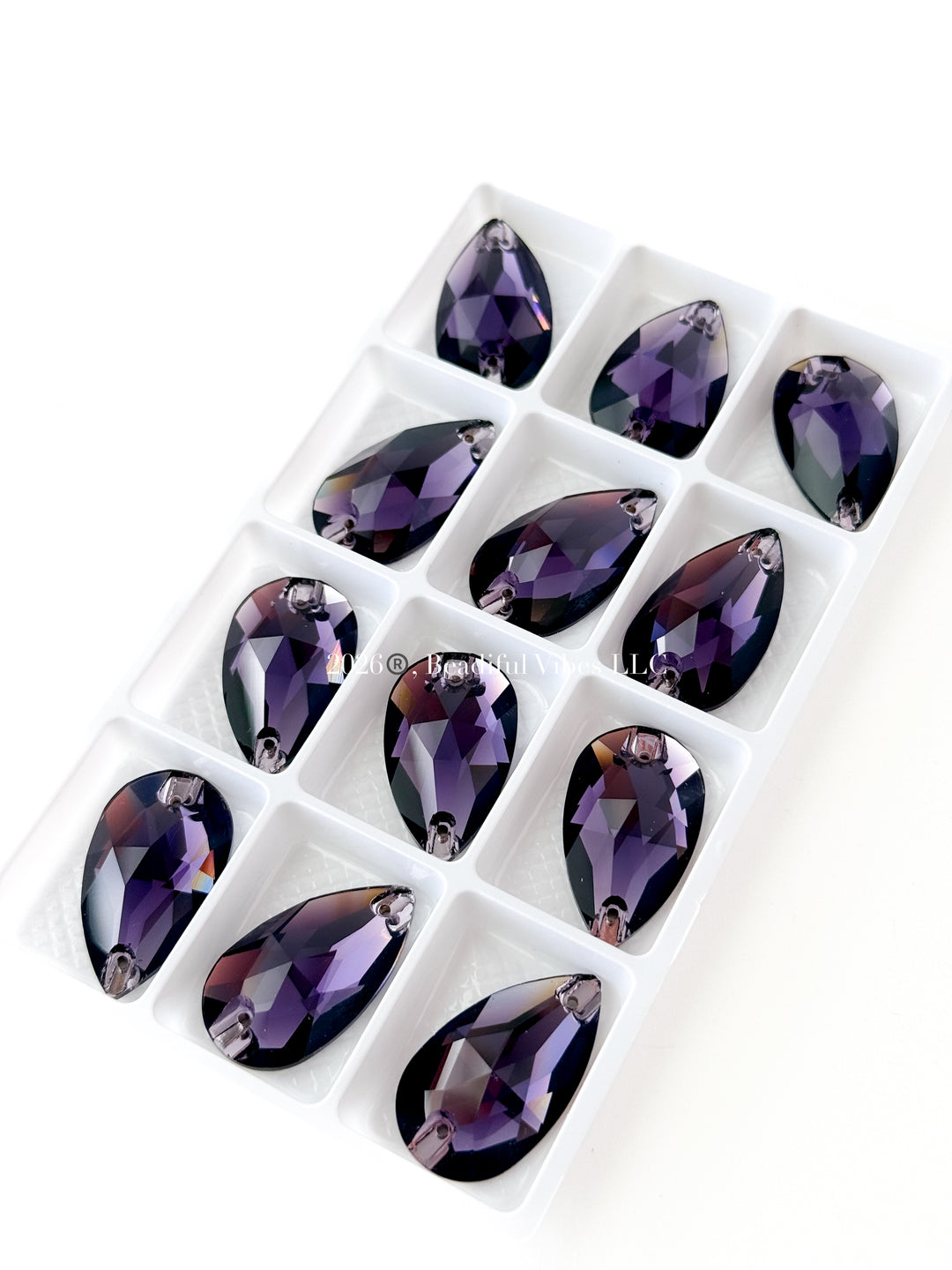 Amethyst-k9 28*17 Pear Shape