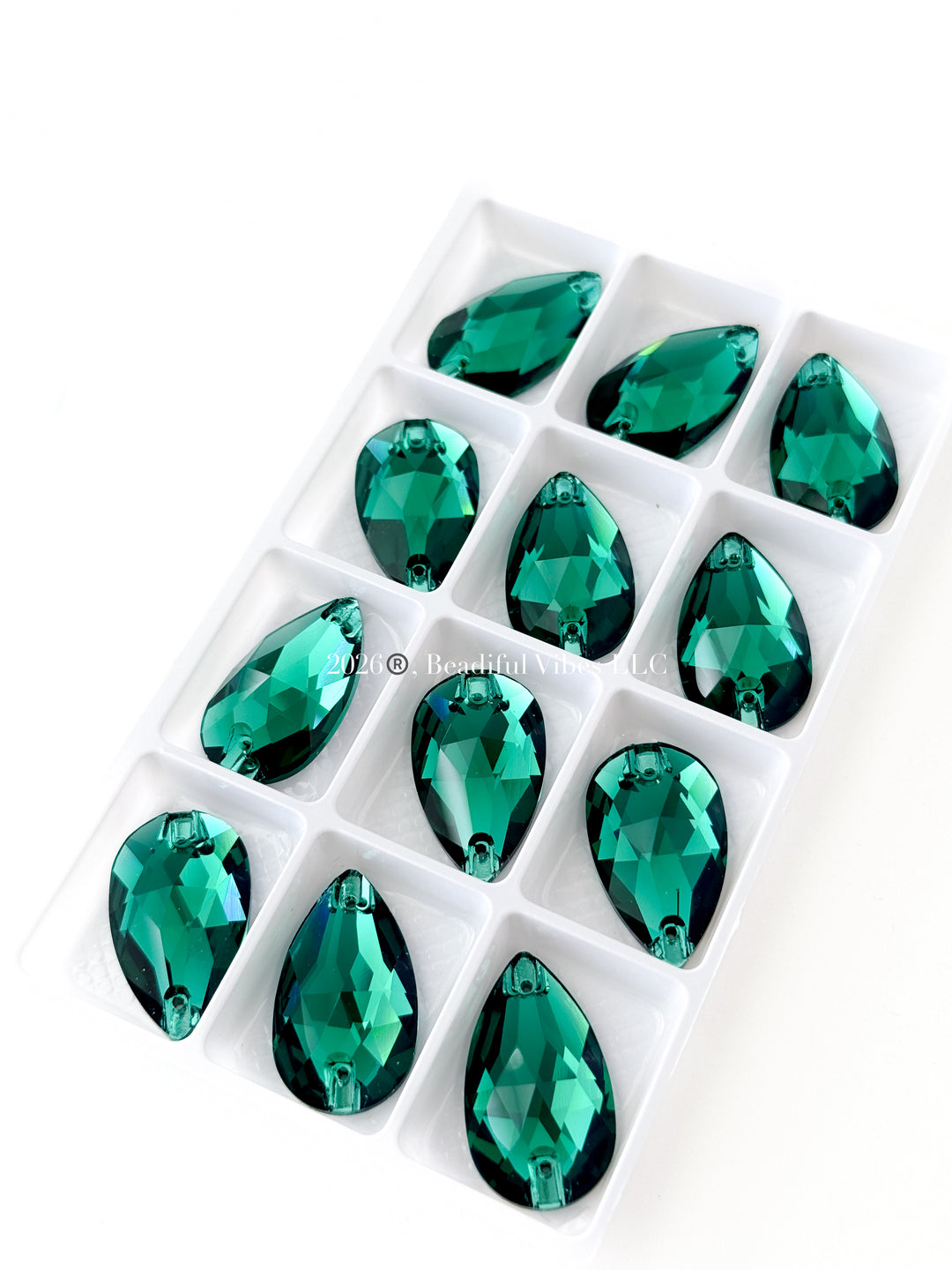 Emerald-K9 28*17 Pear Shape