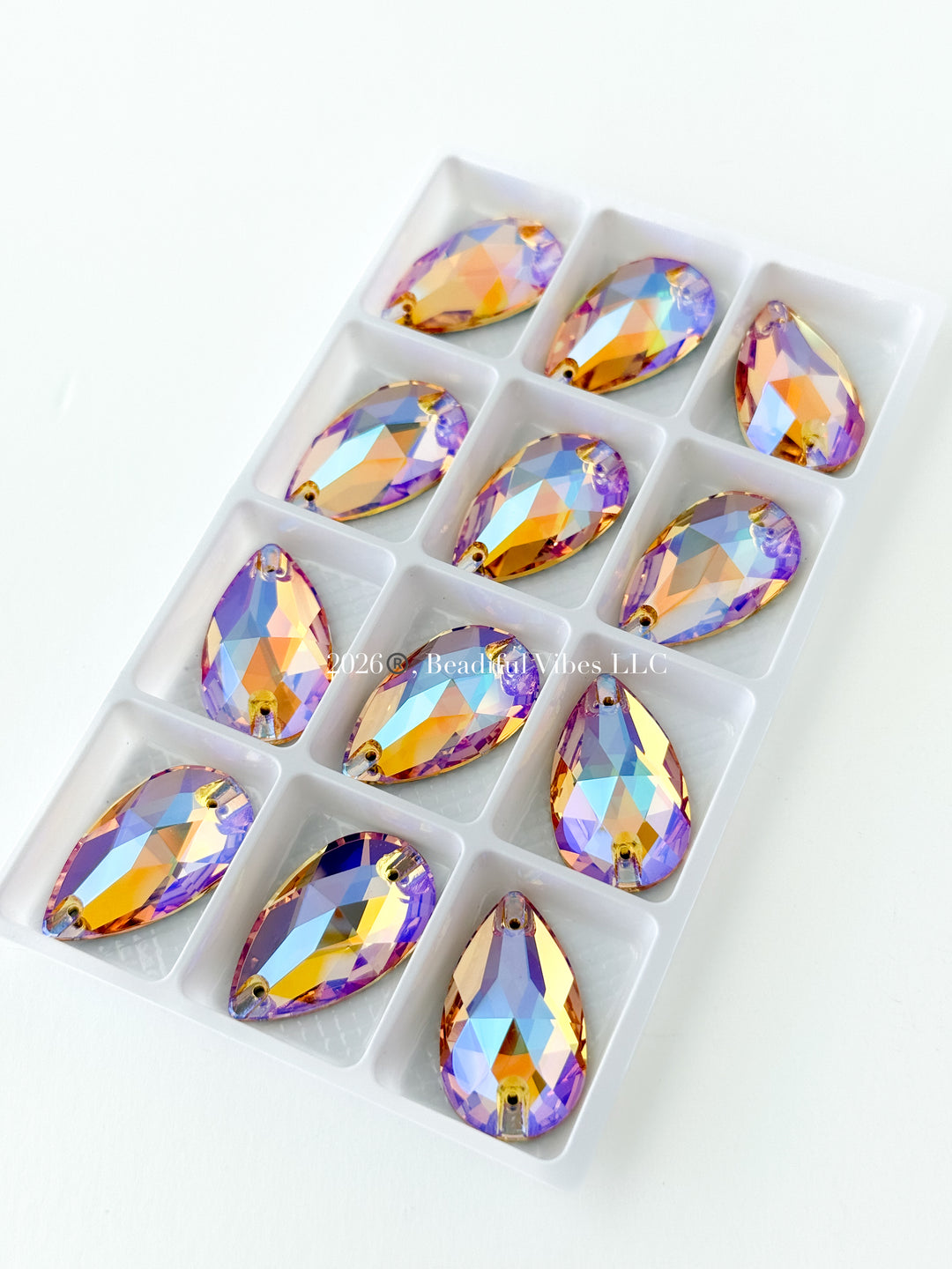 Topaz Shine-K9 17*28 Pear Shape