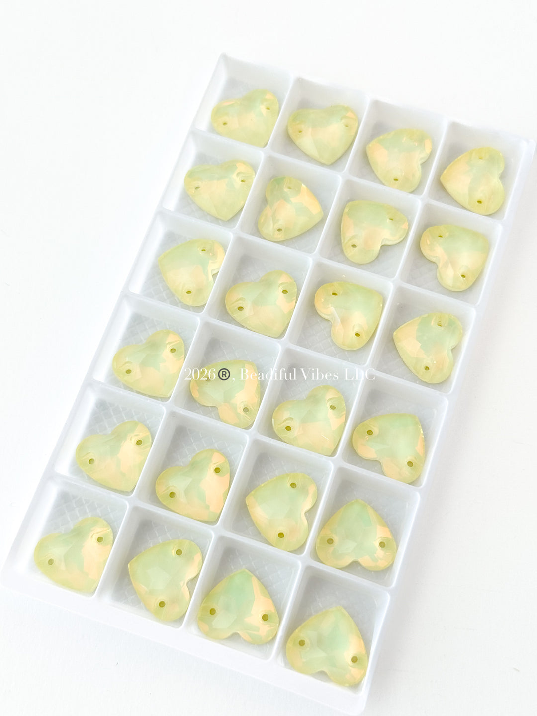 Yellow -K9 Mocha Heart Shape