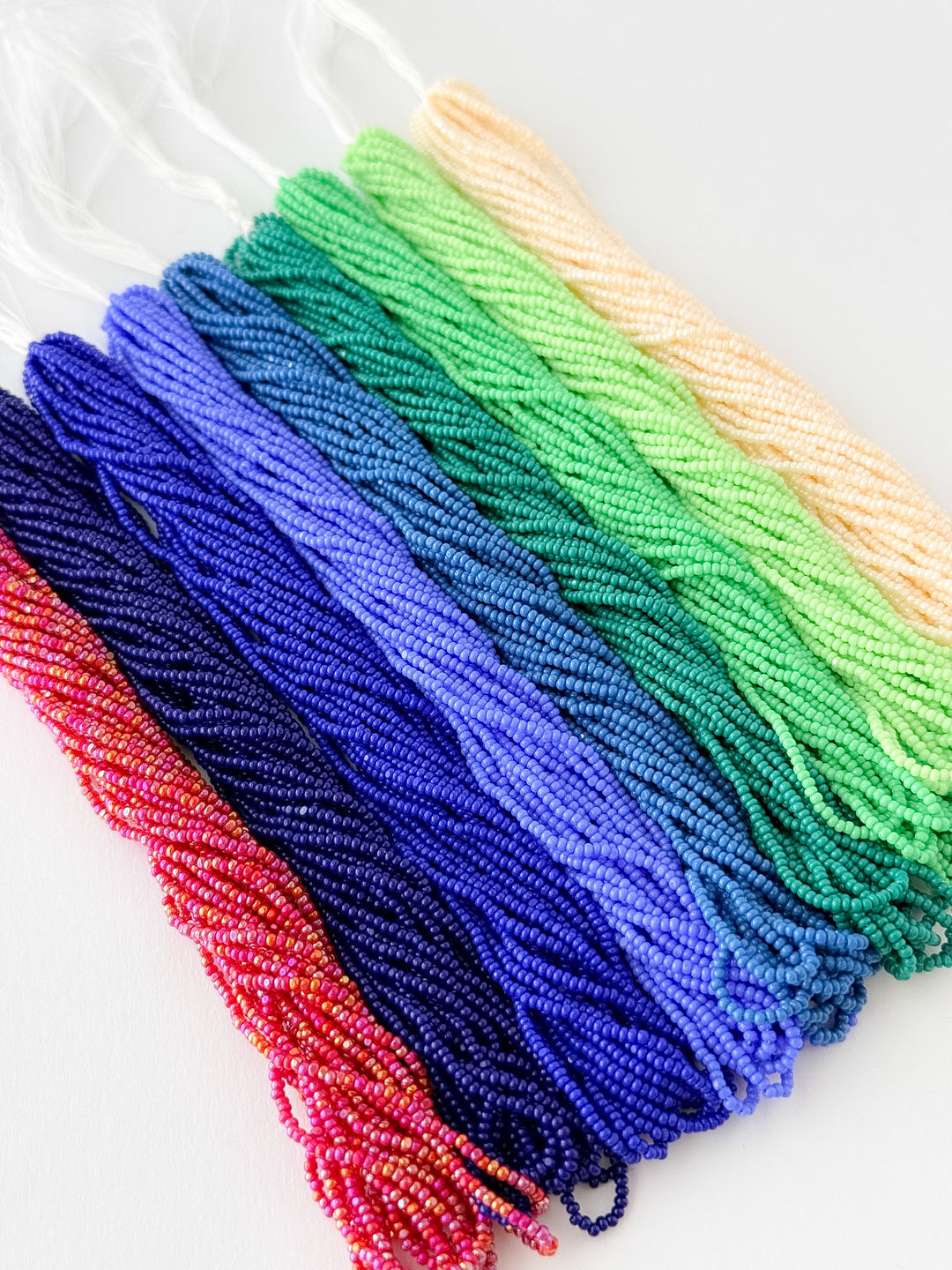 Cool Tones Collection-13/0 Preciosa Cut Beads