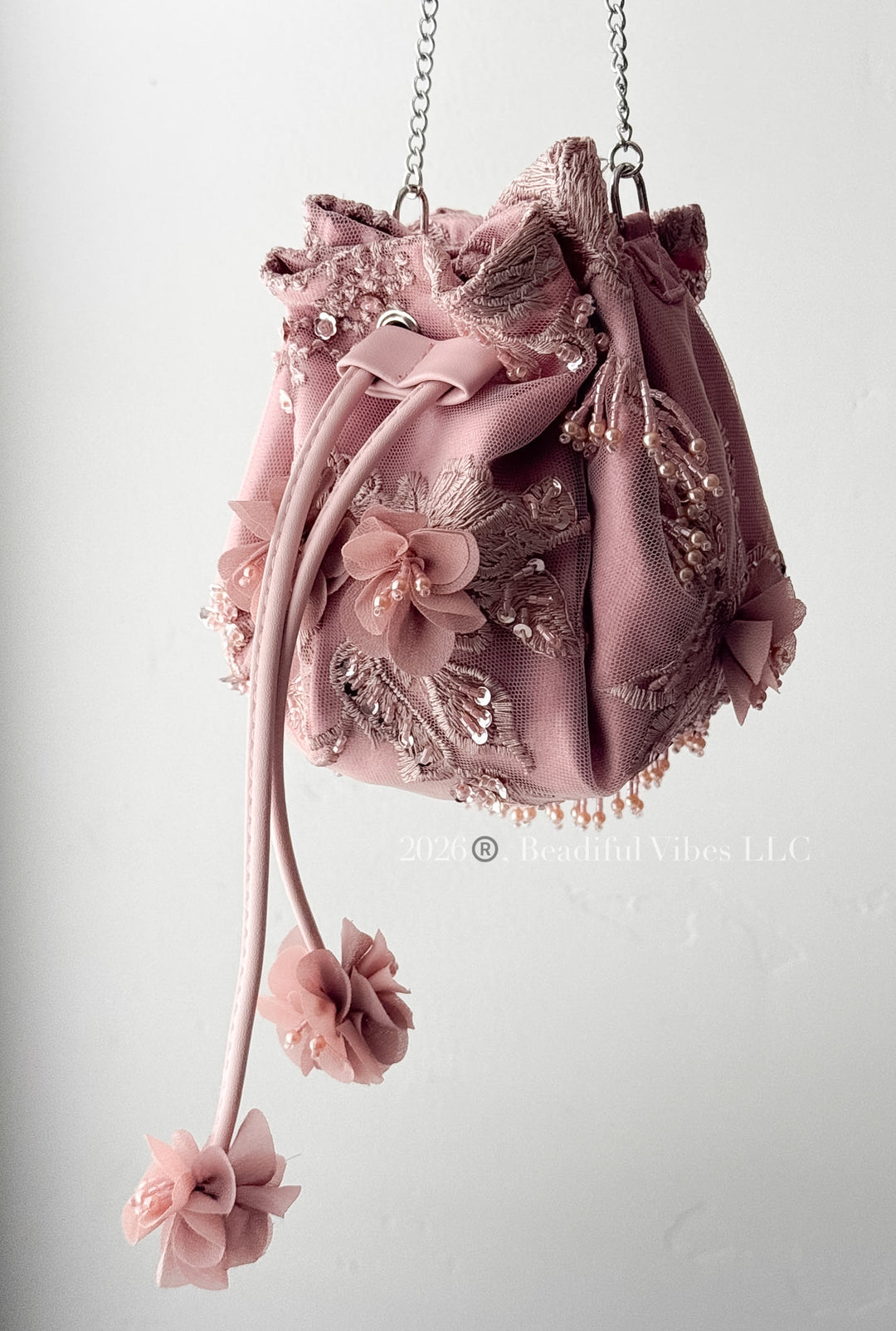 Mauve Keepsake Bag