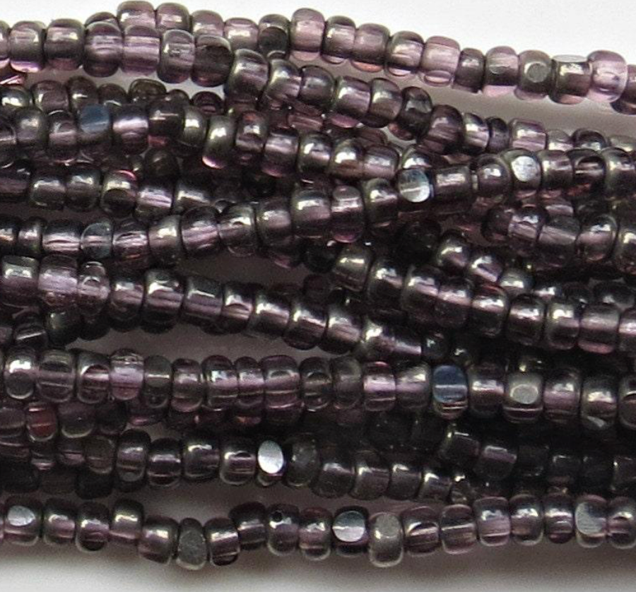 sheen Charlotte cut beads amethyst