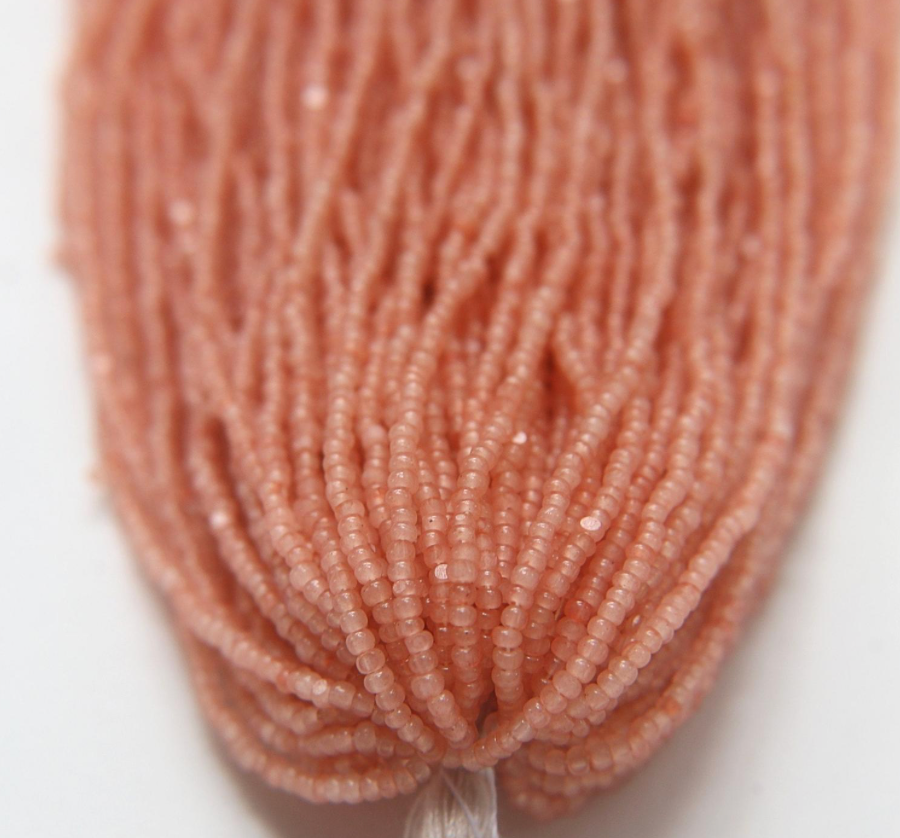 sheen Charlotte cut beads rose peach