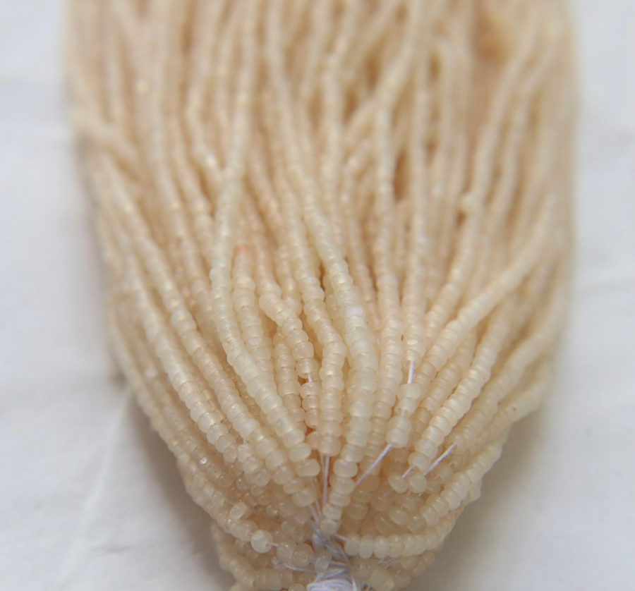 Sheen Charlotte Cut beads cream opal