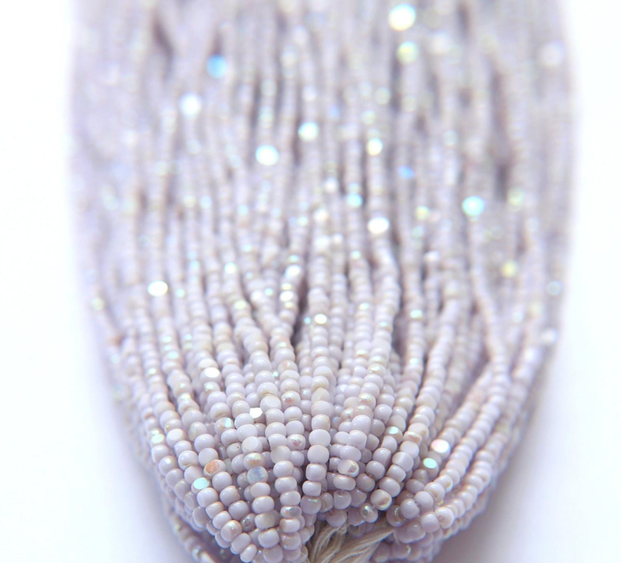 sheen Charlotte cut beads periwinkle ab