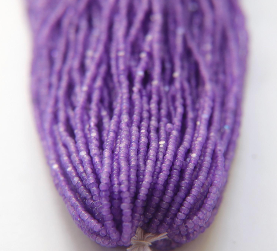 Charlotte cut beads purple