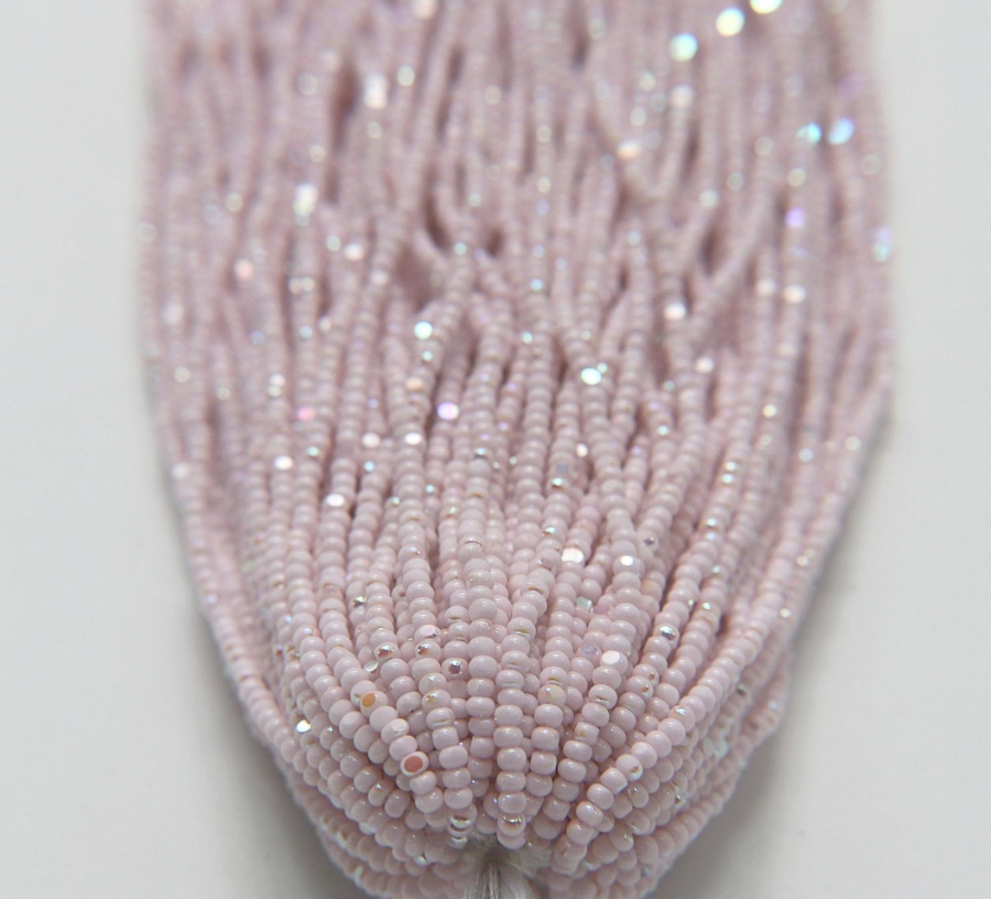Charlotte cut beads pink ab