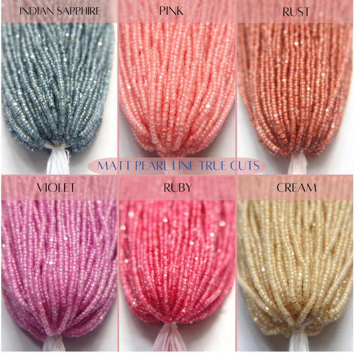 Charlotte cut beads
