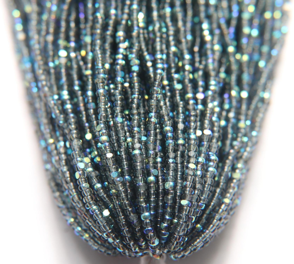 black Charlotte cut seed beads