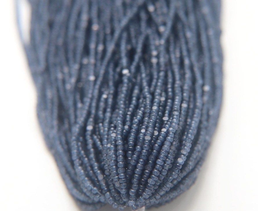 Charlotte cut beads blue