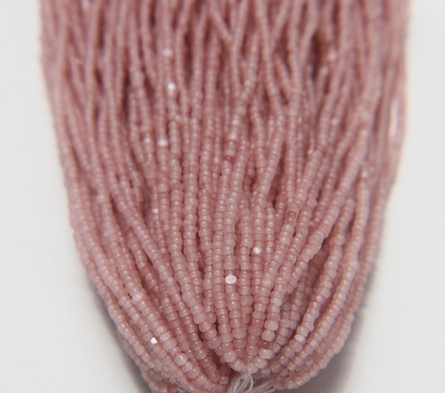 Charlotte cut beads rose opal