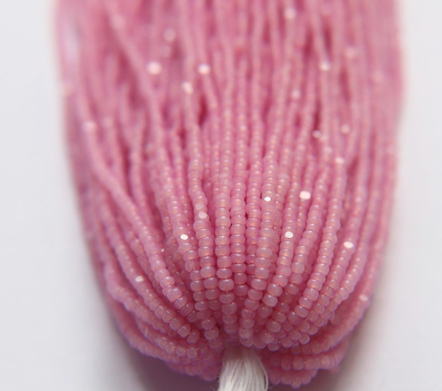 Charlotte cut beads rose opal