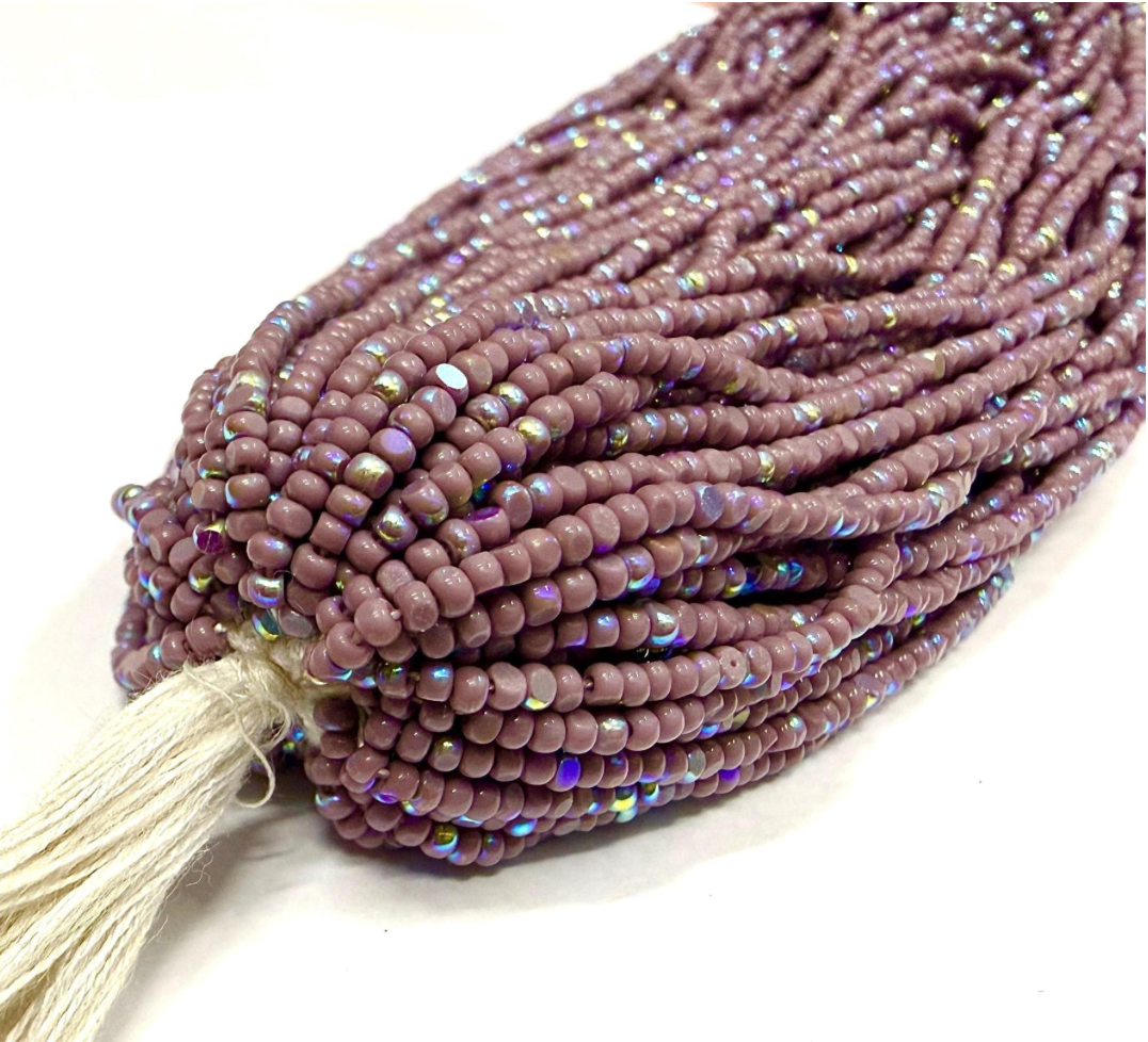 Patina Opaque Light Purple Aurora Boreale-SHEEN Beads
