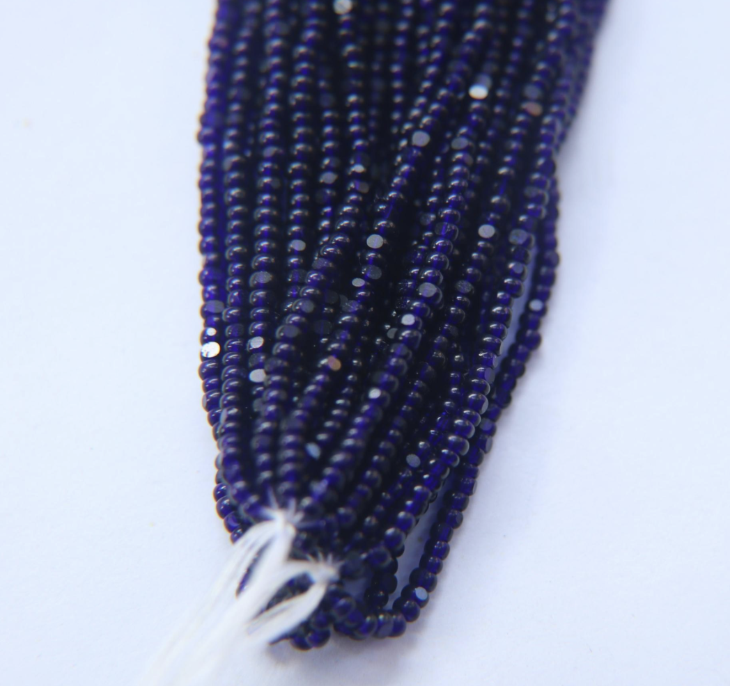 Deep Cobalt Transparent-SHEEN Beads
