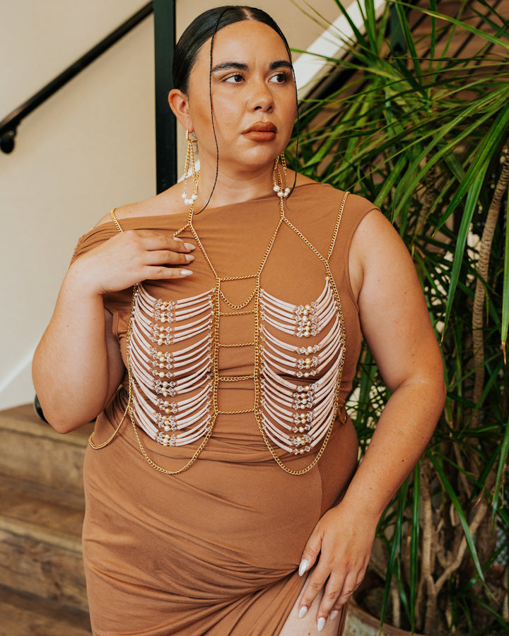 Honey Dentalium Body Jewelry