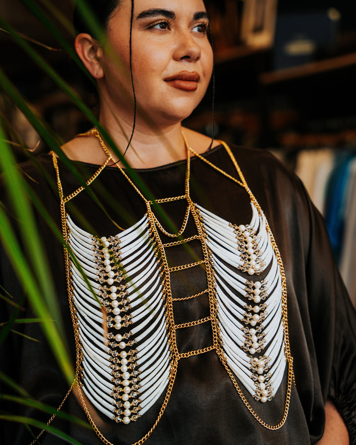 Natural Dentalium Body Jewelry